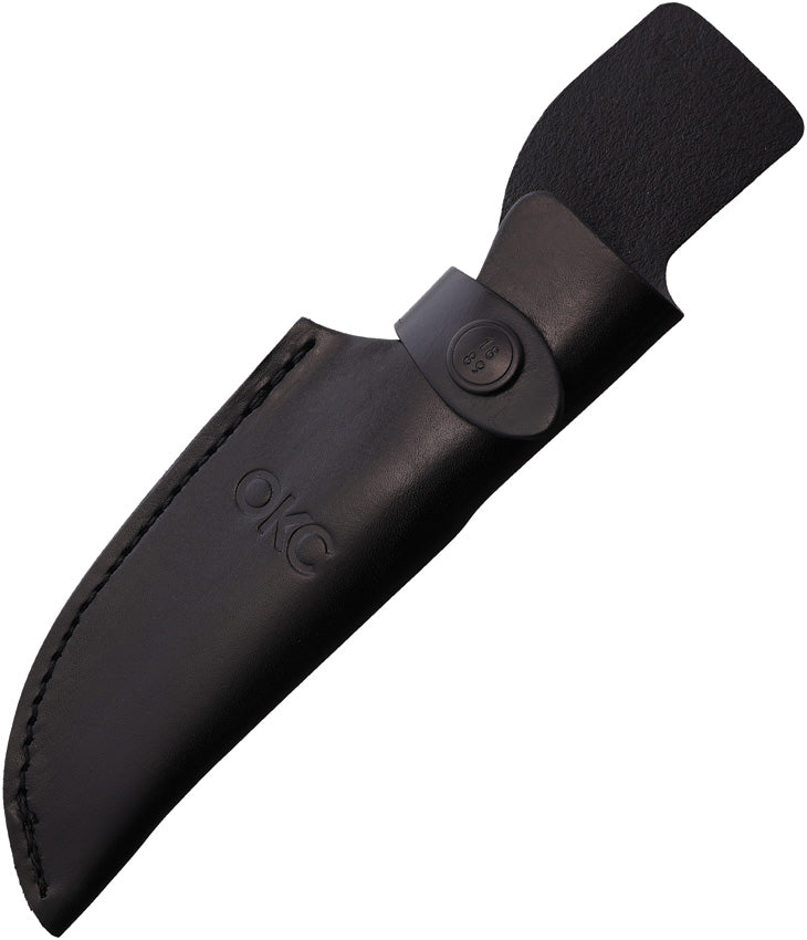 Caper Black Leather Sheath