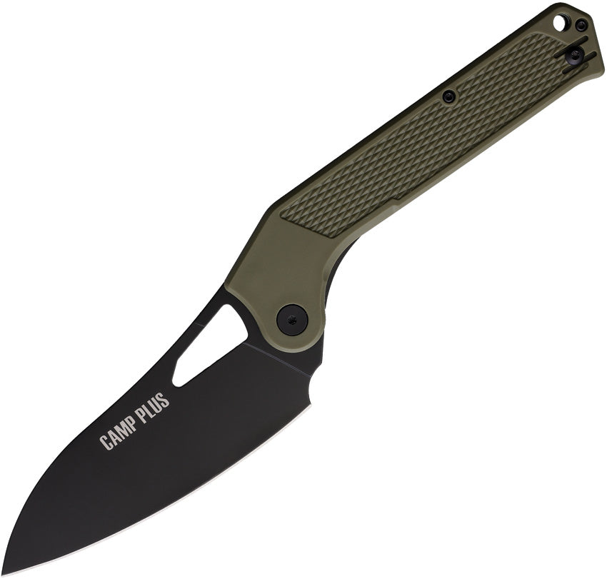 Camp Plus Linerlock - Green (Boxed)