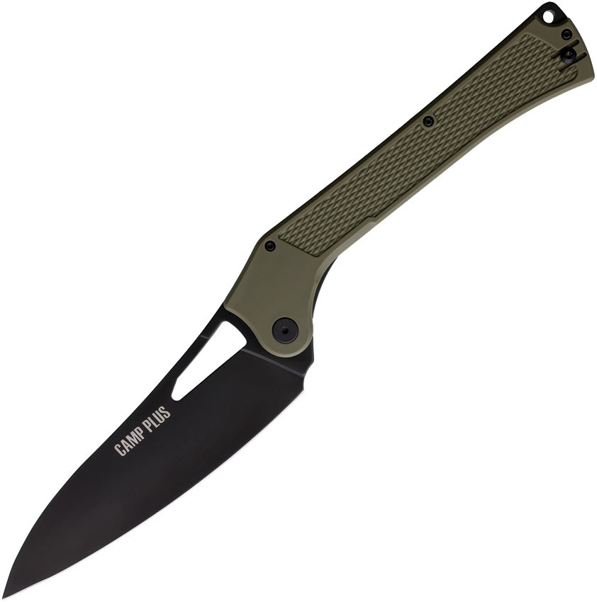 Camp Plus Linerlock - Green (Boxed)