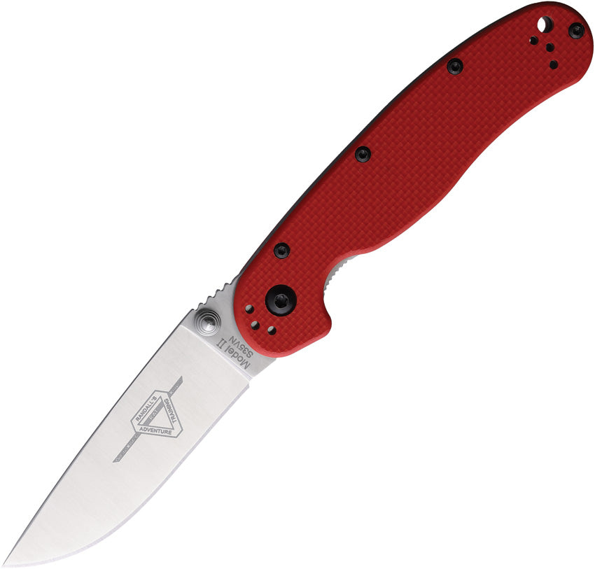 RAT II Linerlock Red G10 S35VN