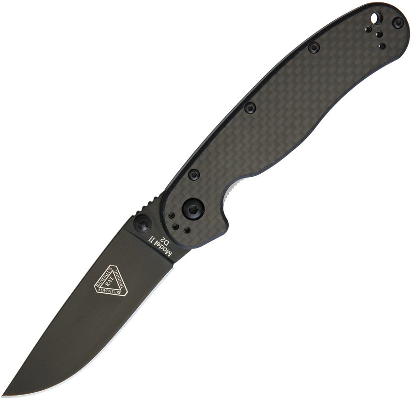 RAT II Linerlock Carbon Fiber