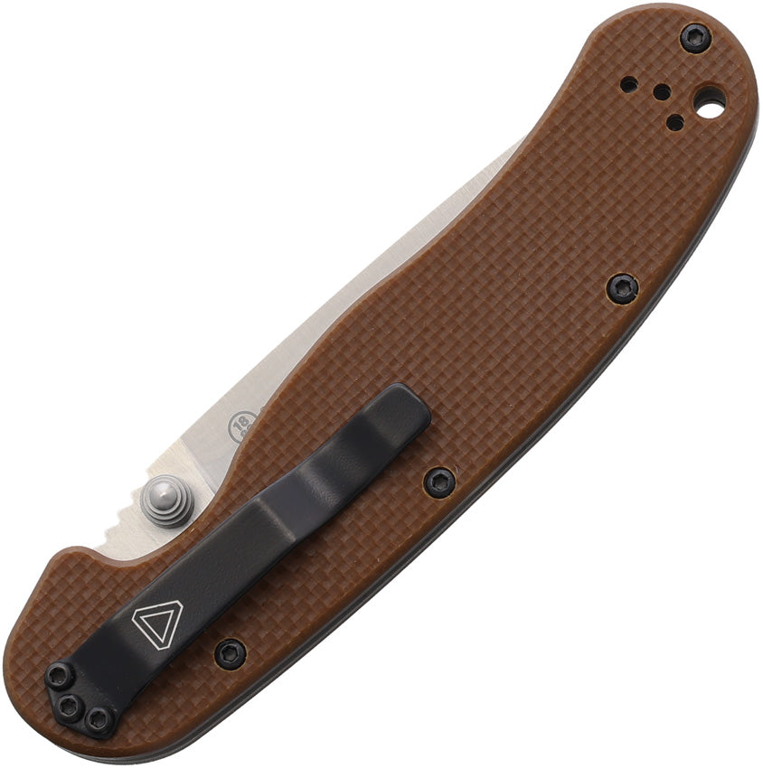 RAT 1.5 Linerlock Brown G10