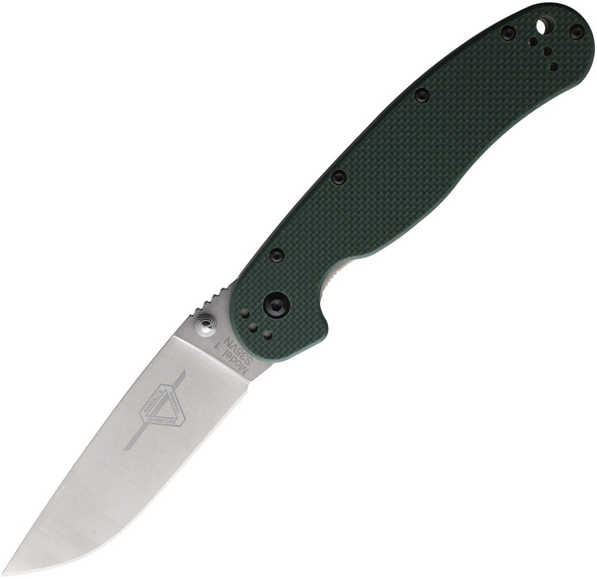 RAT I Linerlock Green G10 SW