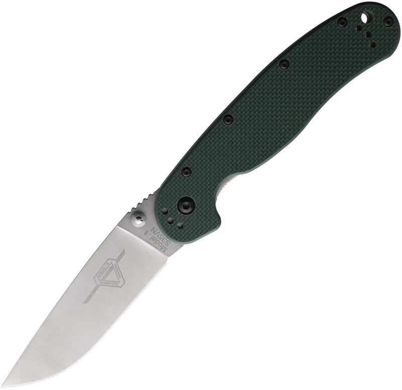 RAT I Linerlock Green G10 SW
